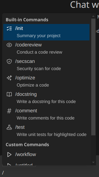 Project Summary Command